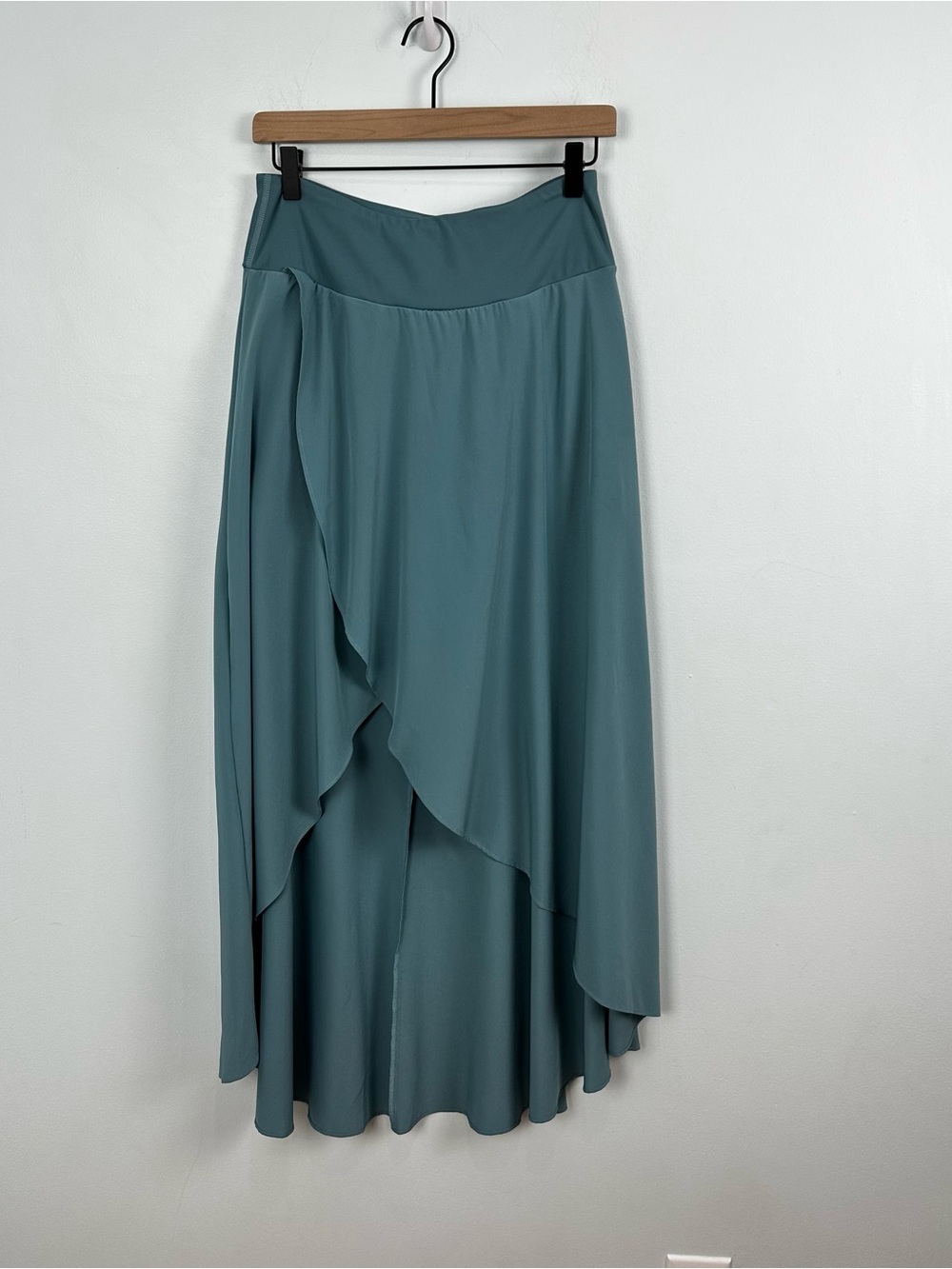 Halara Breezeful™ High Waisted High Low 2-in-1 Flowy Skirt Stone Blue Medium